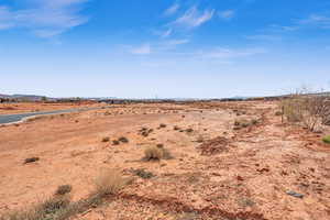 View of landscape with view of desert and a rural view