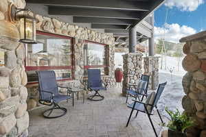 View of patio