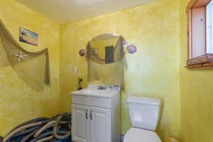 Alternate view of pool house bath