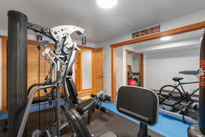 Exercise room alternate view