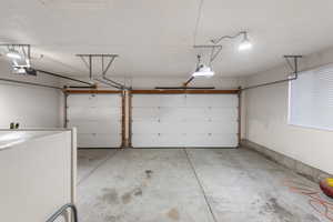 Spacious, built-in 3-car garage