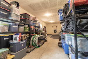 View of storage room