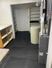 West first-floor storage