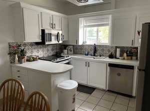 East second-floor unit