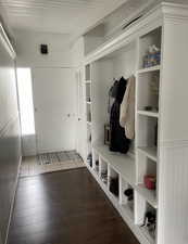 East second-floor unit