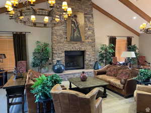 Inside of the Saratoga Springs Clubhouse