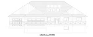 Front exterior sketch