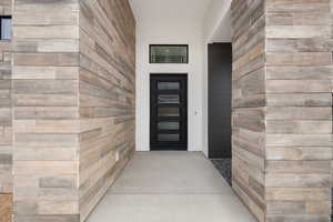 View of property entrance