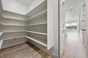 Storage area with visible vents