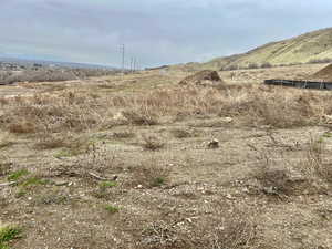 Mountain view featuring a rural view