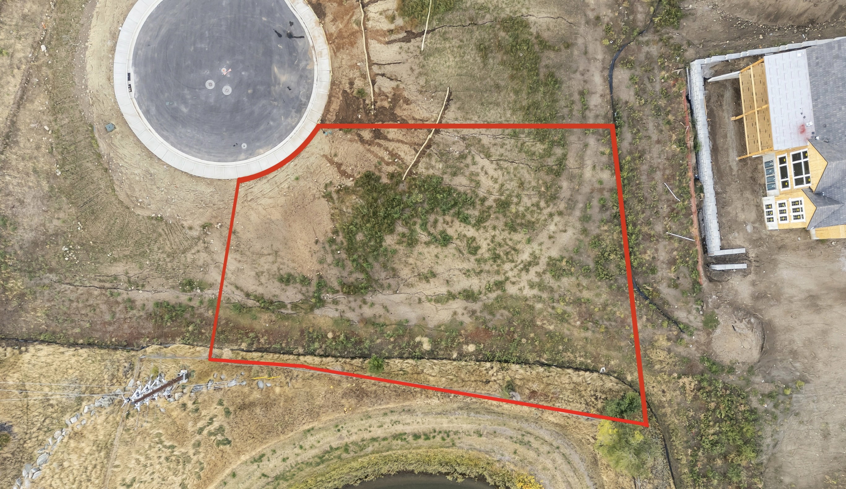View of property location featuring property boundaries highlighted