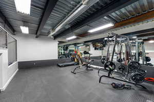View of exercise room