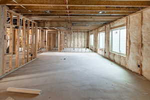 basement rec room