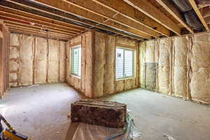 basement bedroom