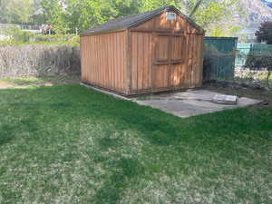 View of shed