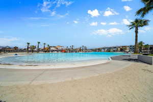 View of pool