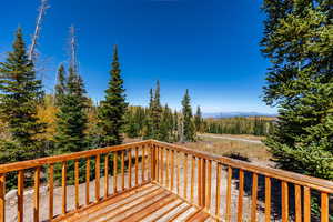 View of deck
