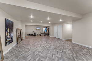 Potential bedrooms, movie theater? Possibilities are endless