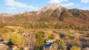 View of mountain backdrop