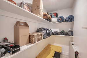 View of storage area