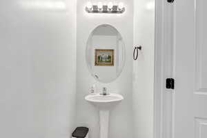 View of bathroom