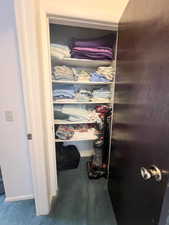 View of closet
