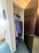 View of closet