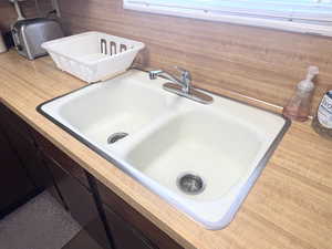 Room details with a sink