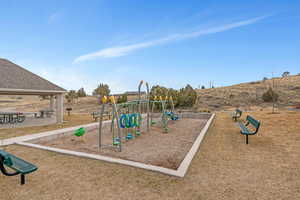 View of community playground