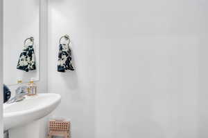 View of bathroom