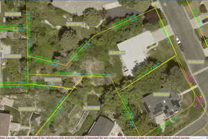 Map showing two parcels - total of .44 acres - Amazing potential