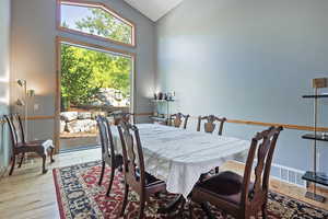 Formal dining room