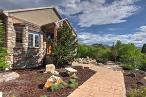 Front of the house