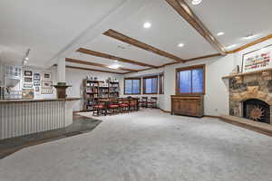 Basement family room