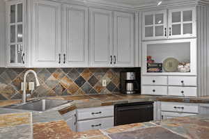 Basement kitchenette