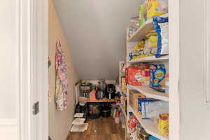 View of storage area