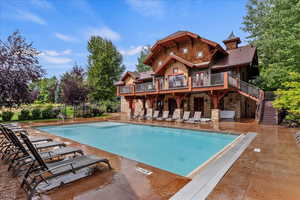 Clubhouse and pool