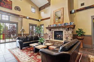 Clubhouse sitting area