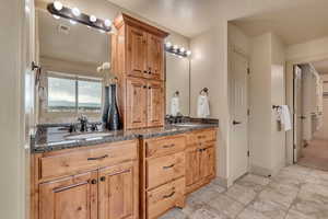 Primary ensuite bath, shower, water closet and walk in closet