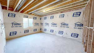 View of basement