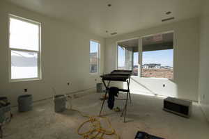 Misc room with visible vents