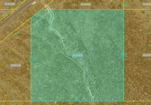 Map / location with property boundaries highlighted