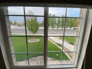 Front yard from front bedroom