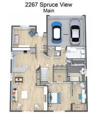 View of layout