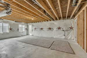 View of basement