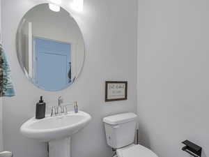 Half Bath on Main Floor