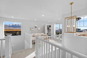 Upstairs loft-virtually staged
