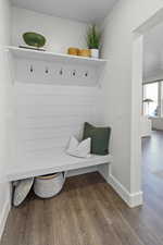 Mudroom-virtually staged