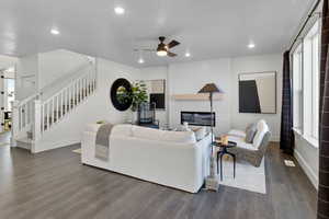Living Room-virtually staged