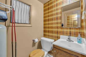 Bathroom #2 is a half bath